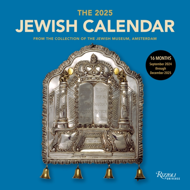 Jewish Calendar 2024–2025 (5785) 16-Month Wall Calendar