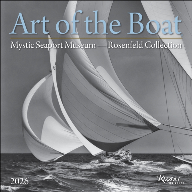 Art of The Boat 2026 Wall Calendar