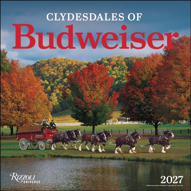 Clydesdales of Budweiser 2027 Wall Calendar