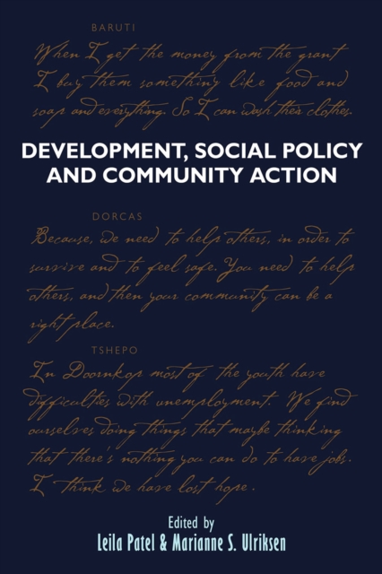 Development, Social Policy and Community Action