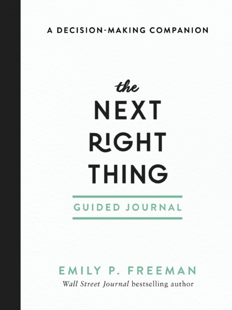 Next Right Thing Guided Journal