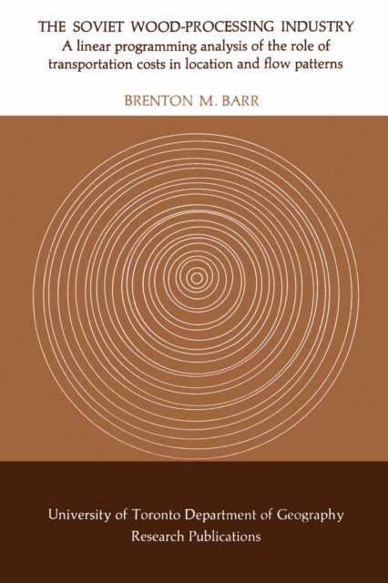 The Soviet Wood-Processing Industry