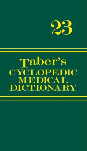 Taber's Cyclopedic Medical Dictionary Deluxe Gift Edition
