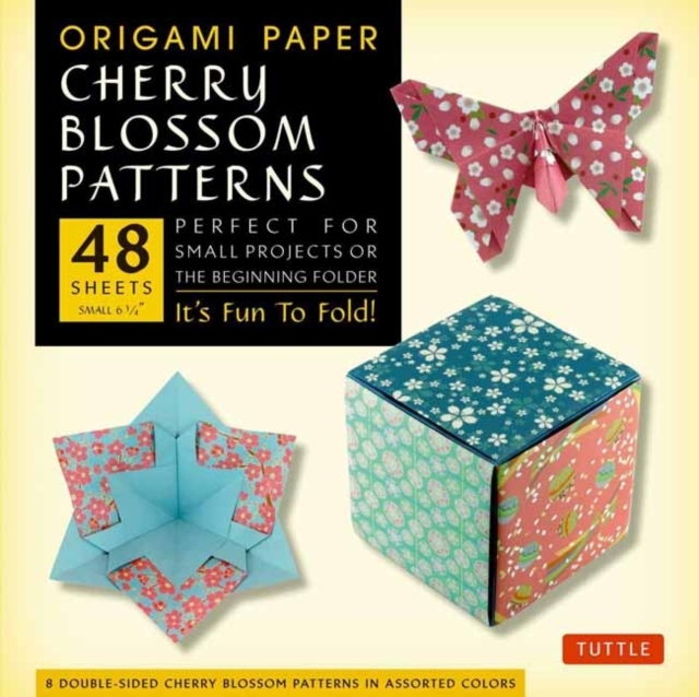 Origami Paper- Cherry Blossom Prints- Small 6 3/4