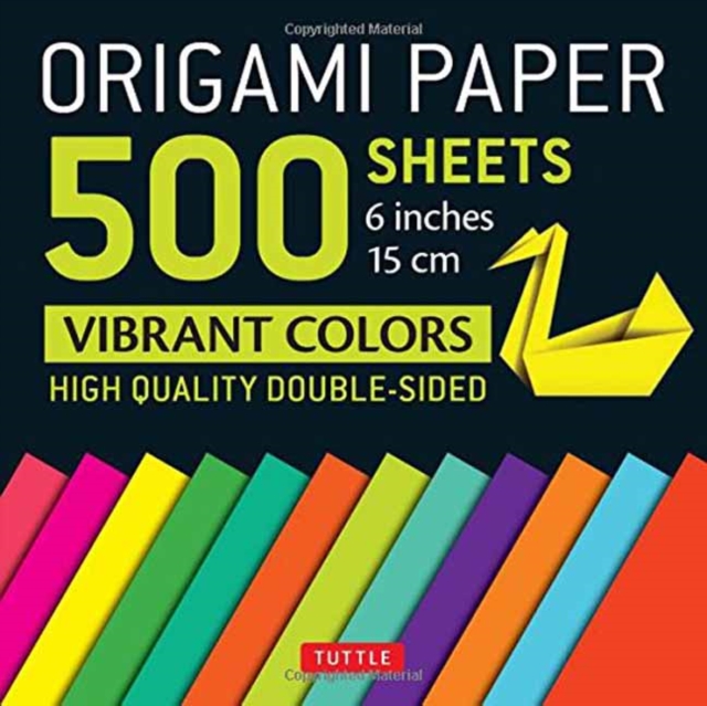 Origami Paper 500 sheets Vibrant Colors 6