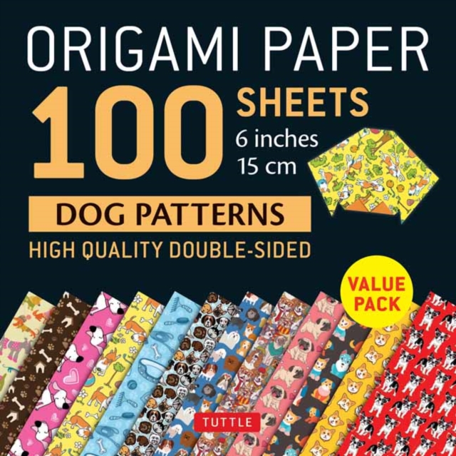 Origami Paper 100 sheets Dog Patterns 6