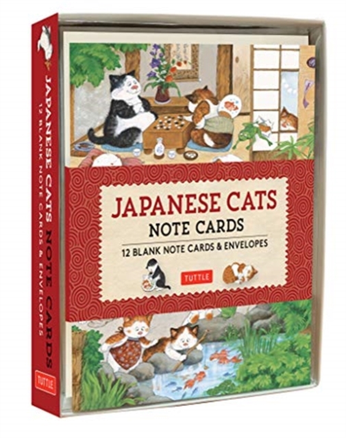 Japanese Cats Note Cards