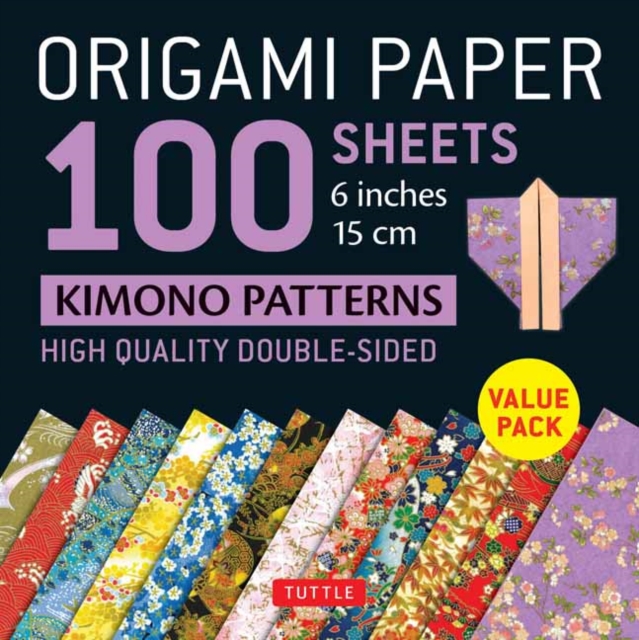 Origami Paper 100 sheets Kimono Patterns 6