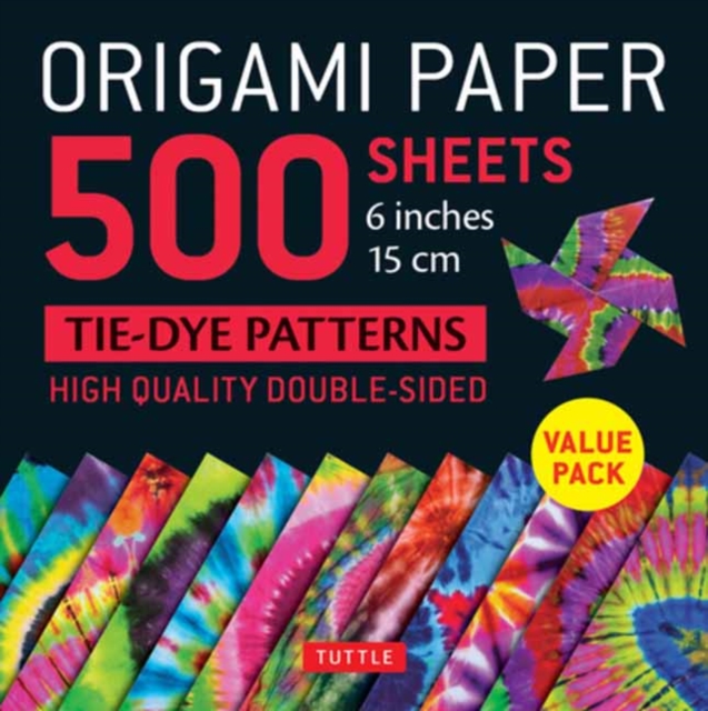 Origami Paper 500 sheets Tie-Dye Patterns 6