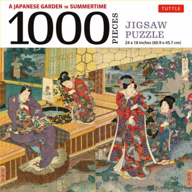 Japanese Garden in Summertime - 1000 Piece Jigsaw Puzzle