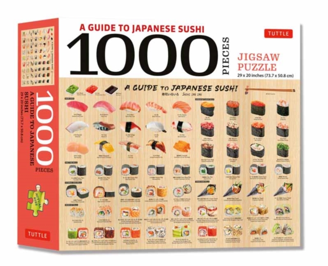 Guide to Japanese Sushi - 1000 Piece Jigsaw Puzzle