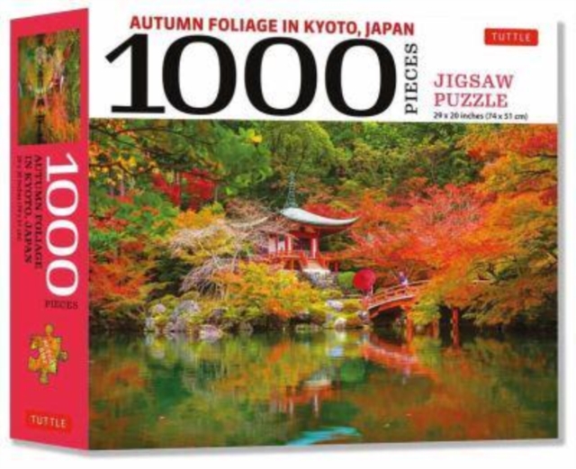 Autumn Foliage in Kyoto, Japan - 1000 Piece Jigsaw Puzzle