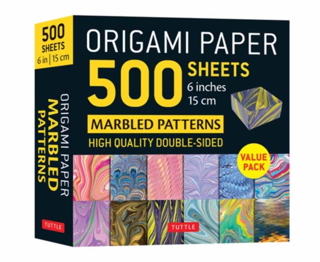 Origami Paper 500 sheets Marbled Patterns 6
