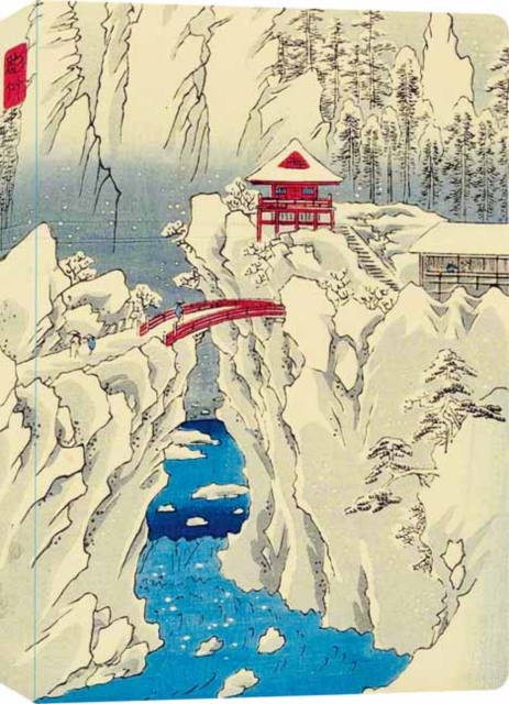 Hiroshige Snow on Mt Haruna Hardcover Journal: Dotted Notebk