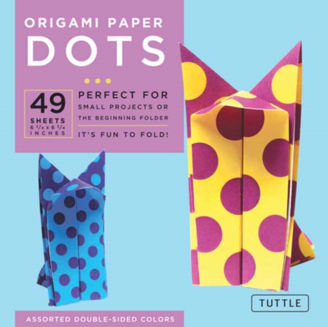 Origami Paper - Dots - 6 3/4