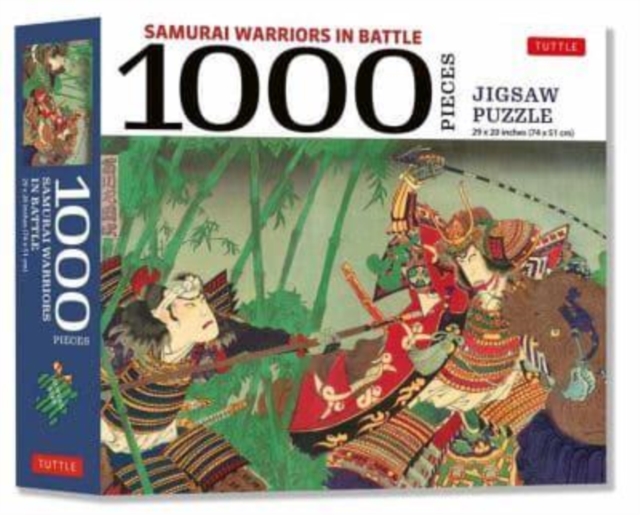 Samurai Warriors in Battle- 1000 Piece Jigsaw Puzzle