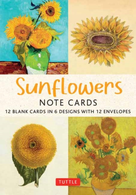 Sunflowers - 12 Blank Note Cards