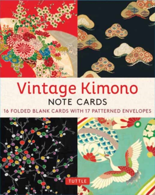 Vintage Kimono, 16 Note Cards