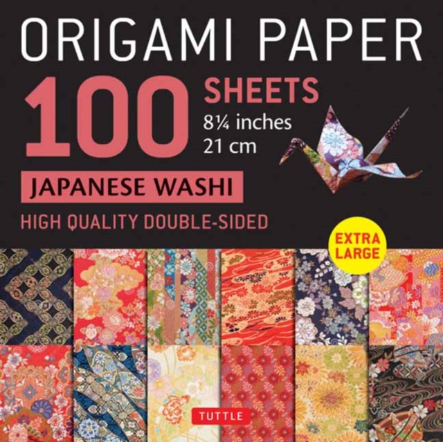 Origami Paper 100 sheets Japanese Washi 8 1/4