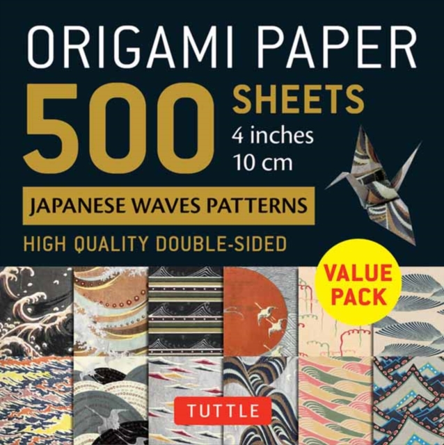 Origami Paper 500 sheets Japanese Waves 4