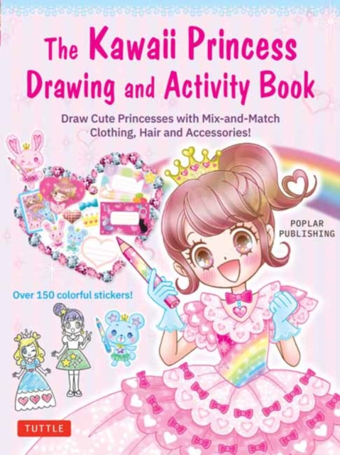 Kawaii Princess Drawing and Activity Book