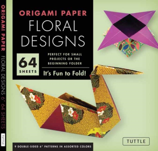 Origami Paper - Floral Designs - 6