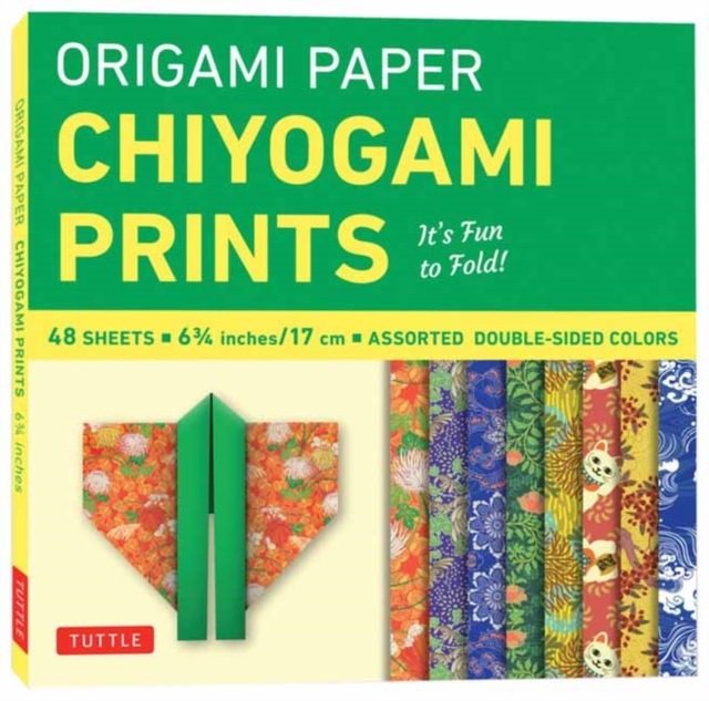 Origami Paper 48 Sheet Chiyogami Prints 6 3/4