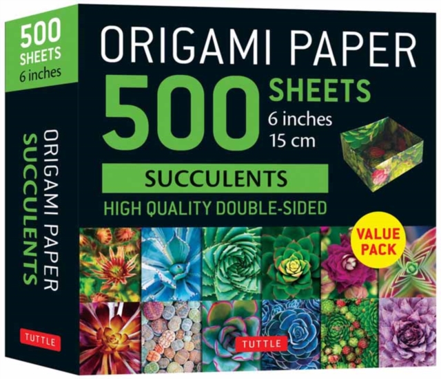 Origami Paper 500 sheets Succulents 6
