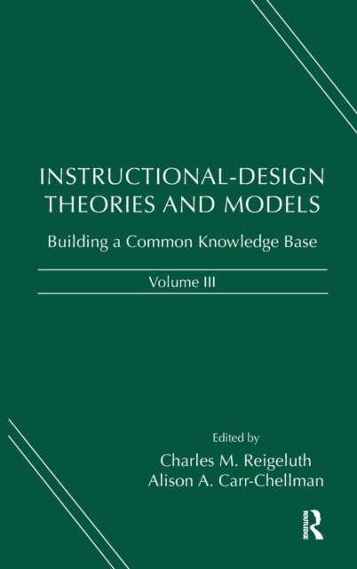 Instructional-Design Theories and Models, Volume III