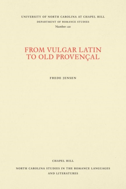 From Vulgar Latin to Old Provencal