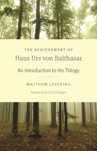 Achievement of Hans Urs von Balthasar