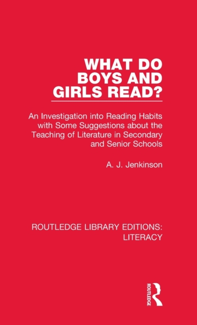 What do Boys and Girls Read?