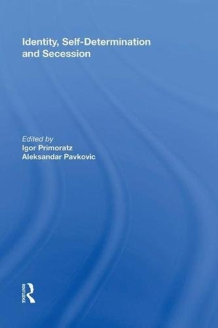 Identity, Self-Determination and Secession