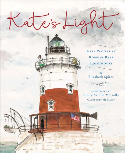 Kate's Light : Kate Walker at Robbins Reef Lighthouse