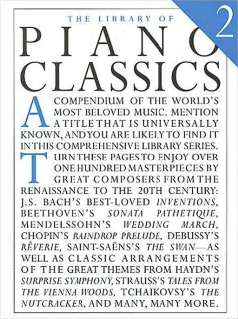 Library Of Piano Classics Book 2