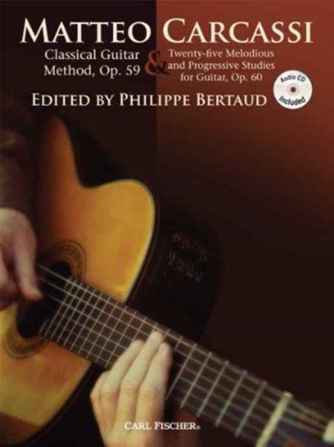 CARCASSI GUITAR METHOD OP59 25 STUDIES O