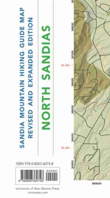 Sandia Mountain Hiking Guide Map