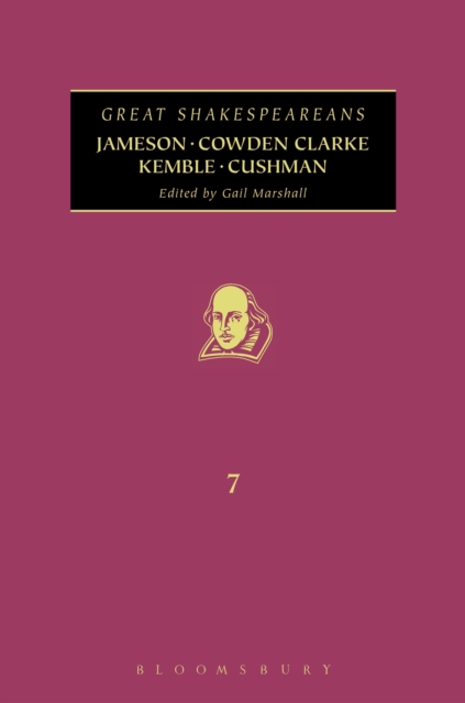 Jameson, Cowden Clarke, Kemble, Cushman