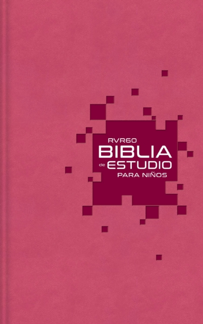 RVR60 Biblia de estudio para ninos, Leathersoft, Rosado