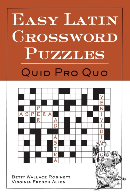 Easy Latin Crossword Puzzles