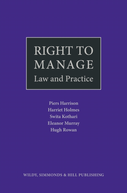 Right to Manage: Law and Practice