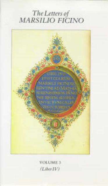 The Letters of Marsilio Ficino