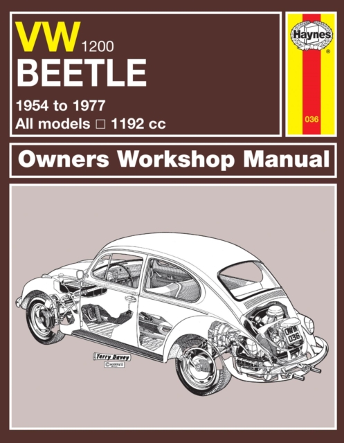 VW Beetle 1200 (54 - 77) Haynes Repair Manual