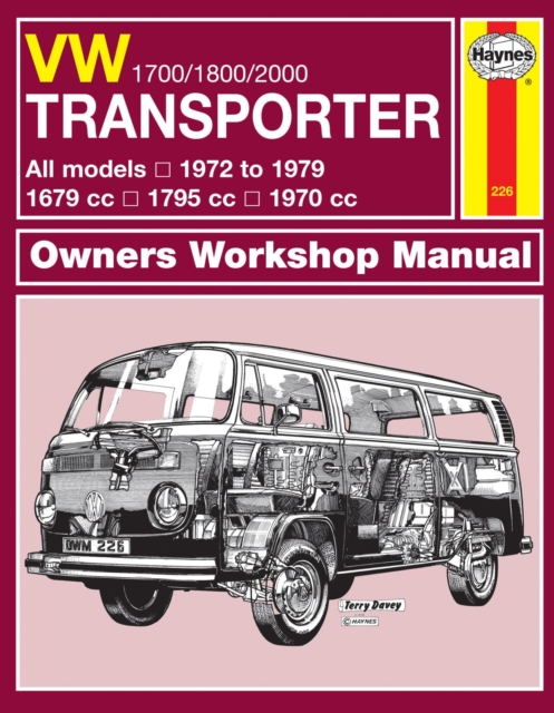 VW Transporter 1700, 1800 & 2000 (72 - 79) Haynes Repair Manual