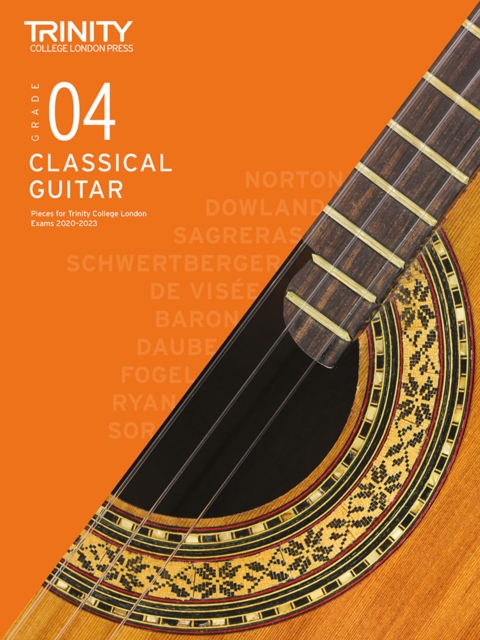 Trinity College London Classical Guitar Exam Pieces 2020-2023: Grade 4