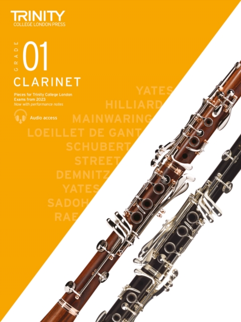 Trinity College London Clarinet Exam Pieces from 2023: Grade 1