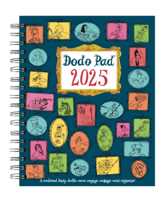 Dodo Pad Original Desk Diary 2025 HARDCOVER- Week to View, Calendar Year Diary