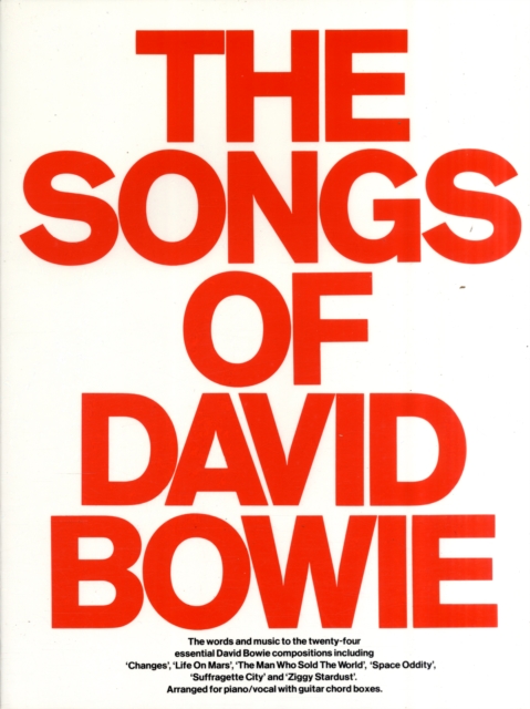 Songs Of David Bowie