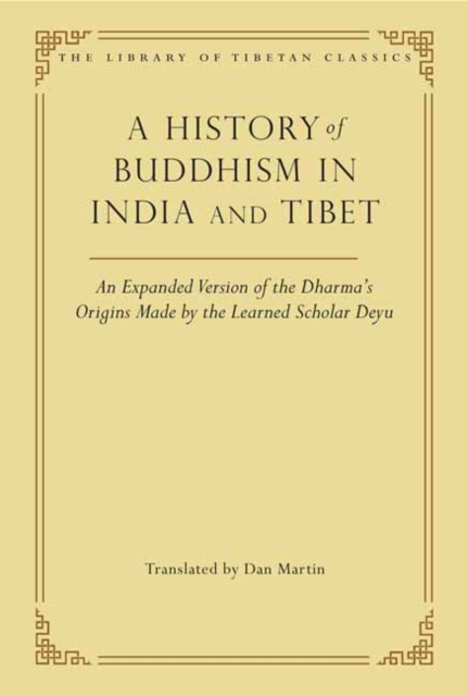 History of Buddhism in India and Tibet