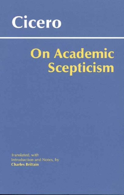 On Academic Scepticism